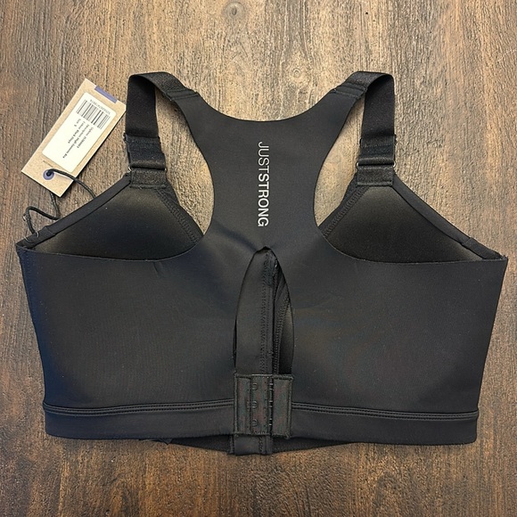 NWT High Genesis Bra, Black Onyx, Size S - Picture 3 of 12